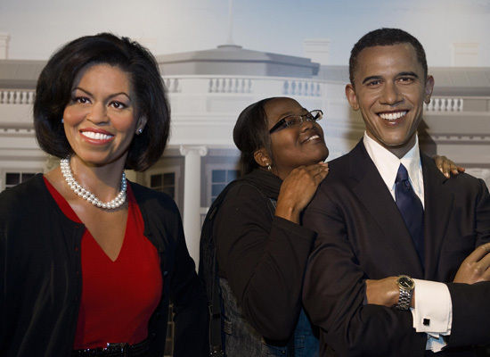 Michelle And Barack Obama Madame Tussauds Statues SLIDESHOW POLL 