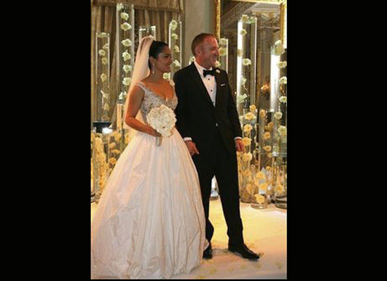 salma hayek husband. Salma Hayek Gets Married At Star-Studded Venice Party 