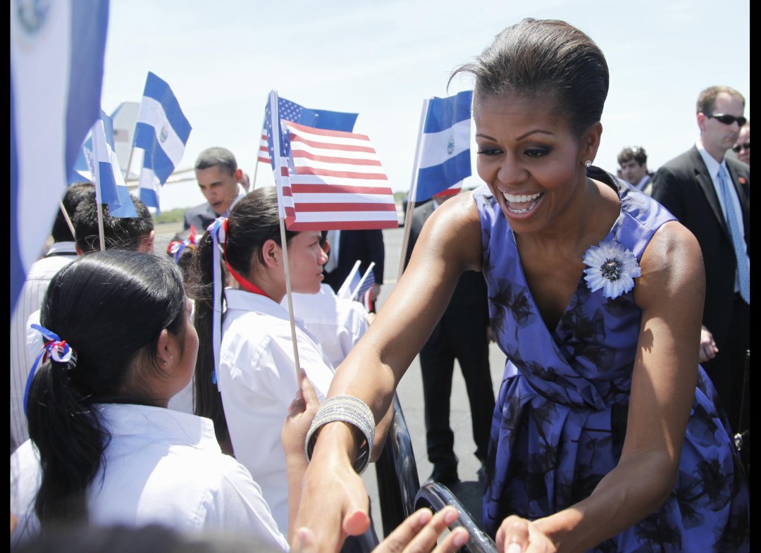 Michelle Obama In El Salvador: First Lady Takes Latin America In Style (PHOTOS) Slide_18611_256728_huge