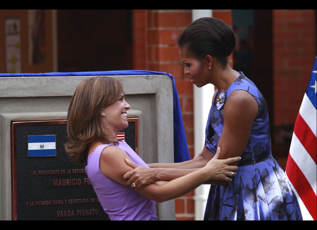 Michelle Obama In El Salvador: First Lady Takes Latin America In Style (PHOTOS) Slide_18611_256782_huge