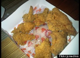 Mouse In Popeye's Fried Chicken