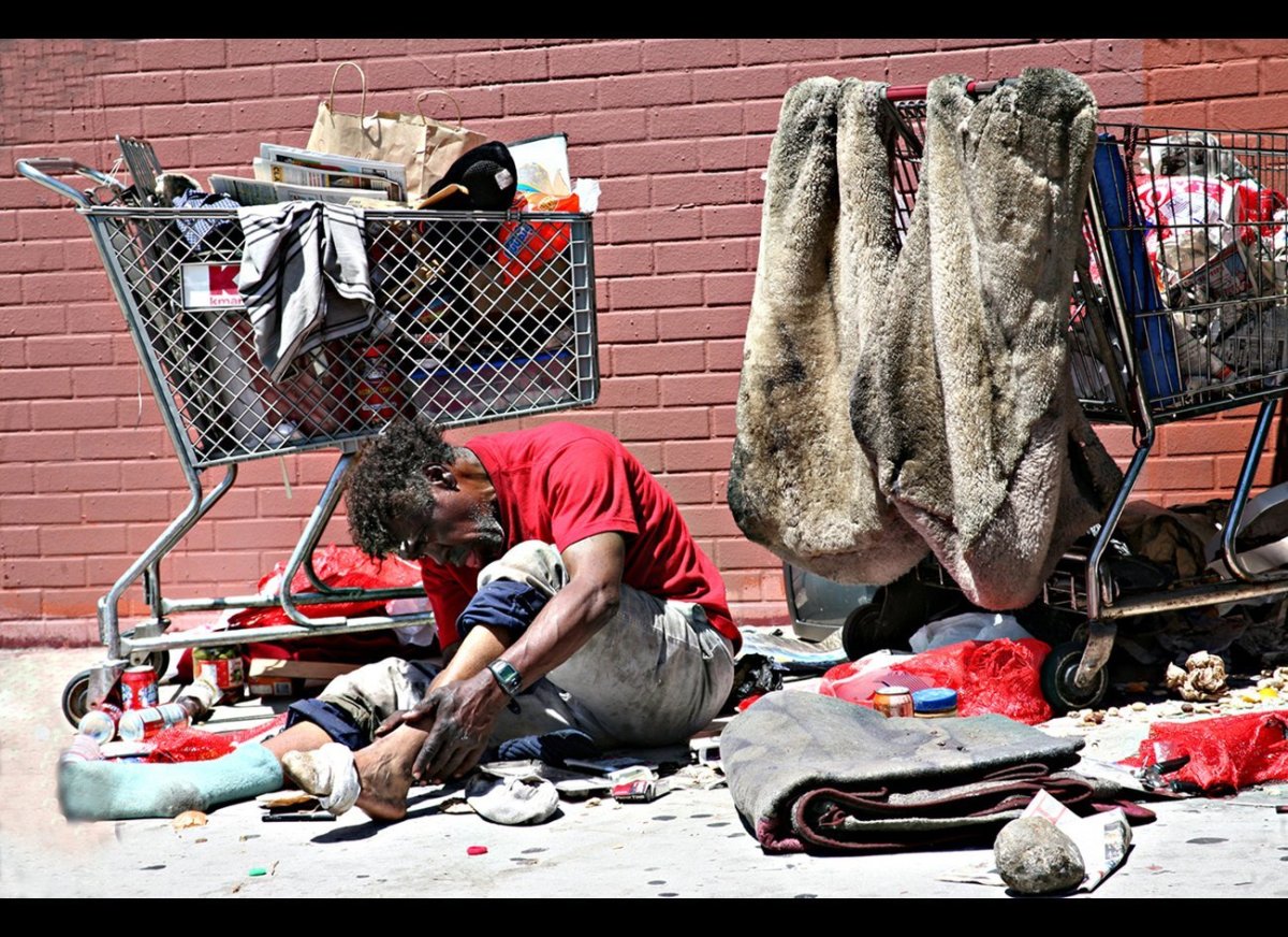 Homeless In Los Angeles Huffpost