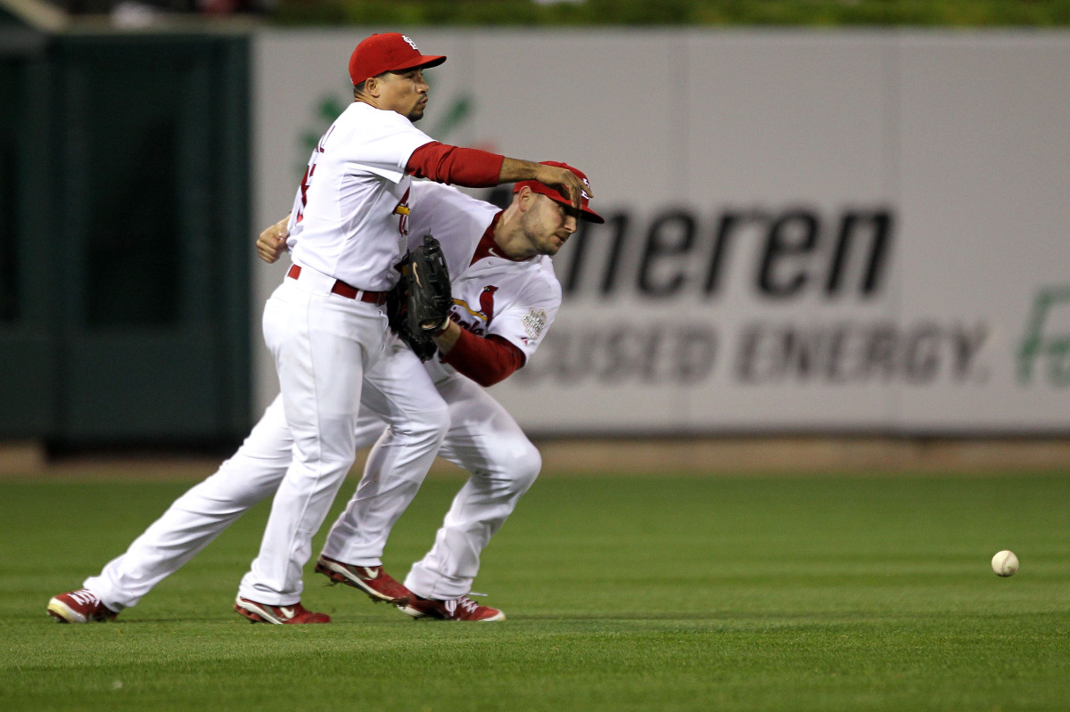 World Series Game 6 Matt Holliday, Cardinals, Michael Young, Rangers