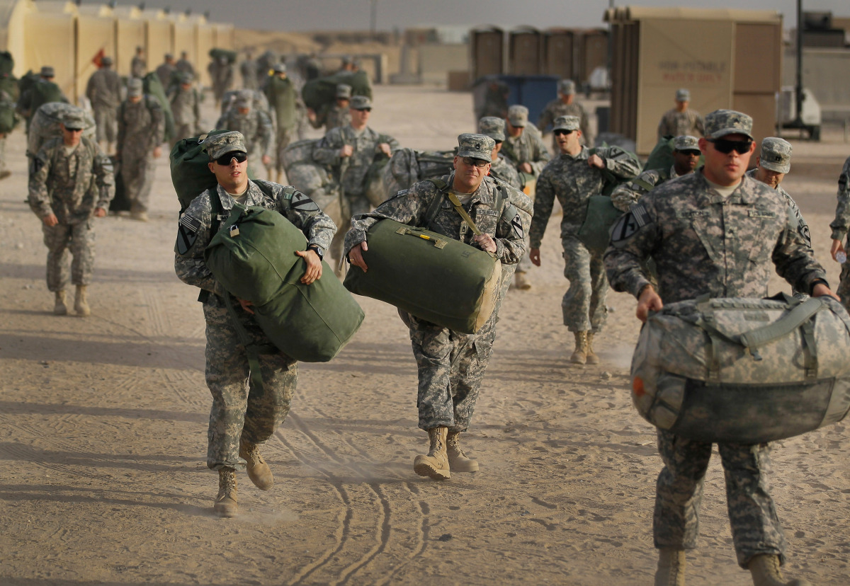 Iraq Withdrawal Photos: U.S. Officially Ends War | The Huffington Post