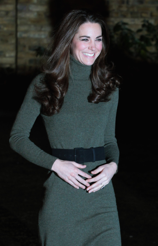 Kate Middleton Katie Holmes Embrace The Sheer Black Tights Trend 