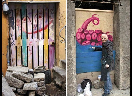 Via Roma painters Via Roma painters