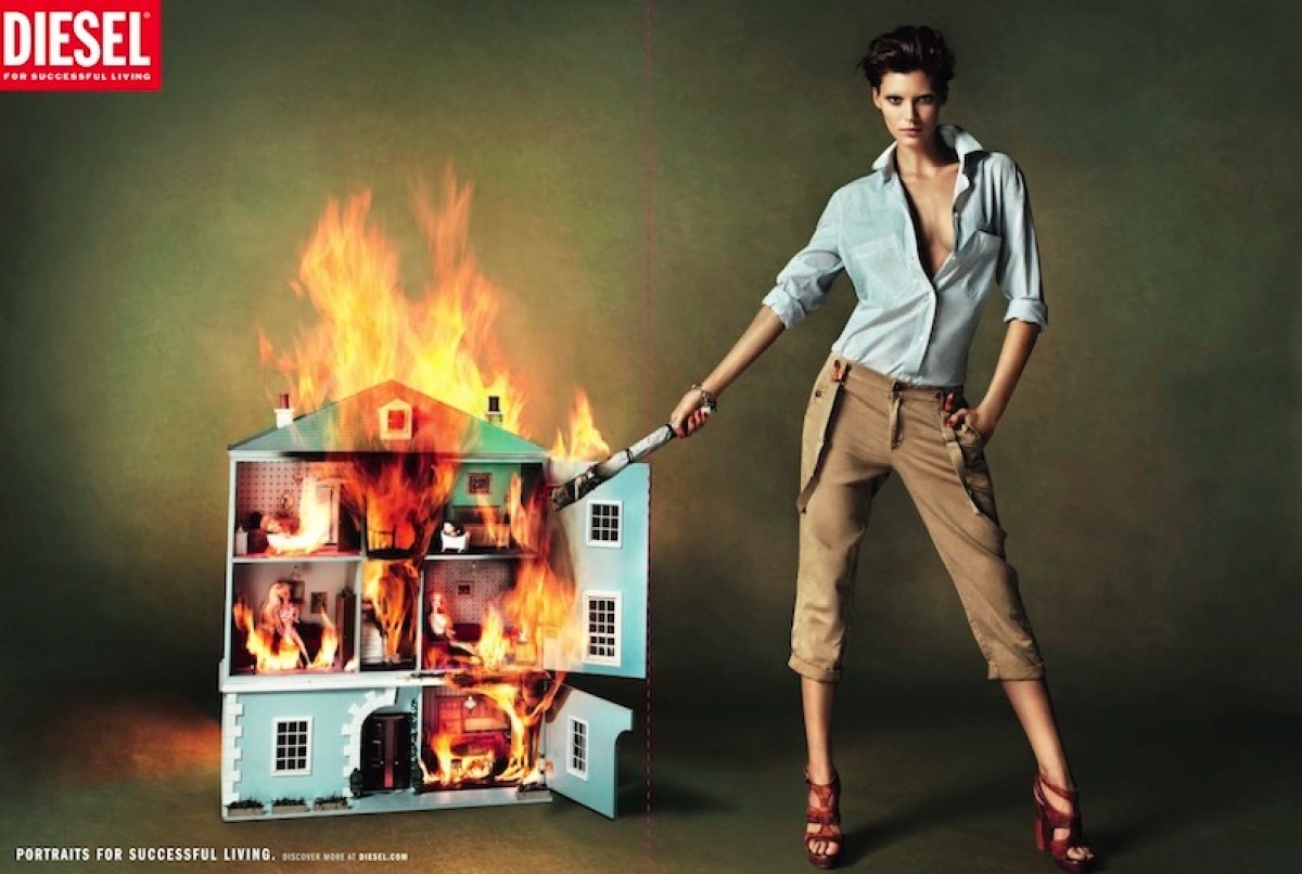 Diesel Ads 2012 Take Potted Plants, Dollhouses As Their ... Diesel Ads 2012 Take