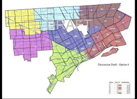 Detroit City Council Districts Chosen, Council Votes For Option 3