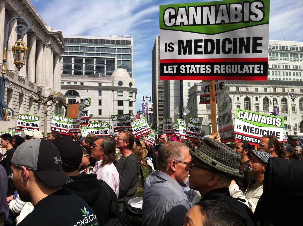 Marijuana Protest In San Francisco Activists Ask U.S. To End Crackdown