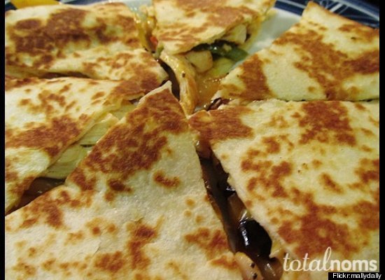 quesadillas