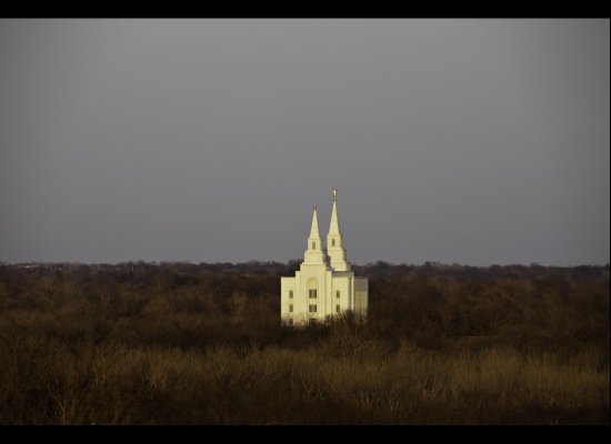 The LDS Kansas City Temple