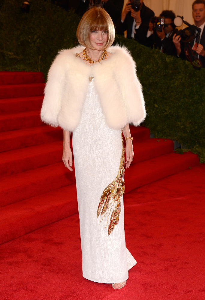 Anna Wintour in Prada