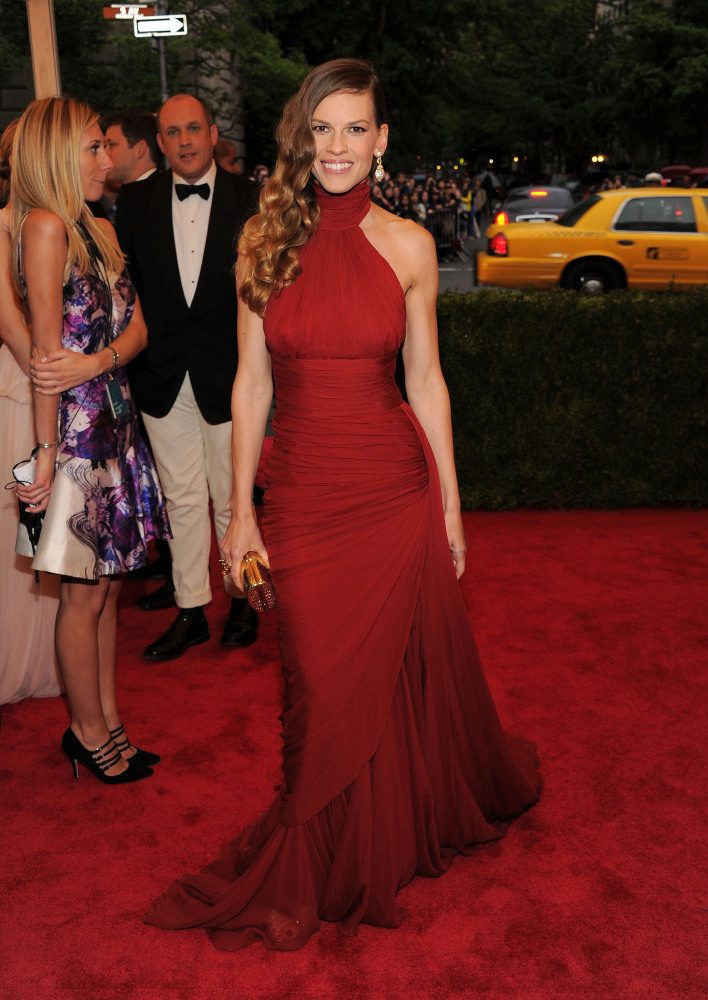 Hilary Swank in Michael Kors