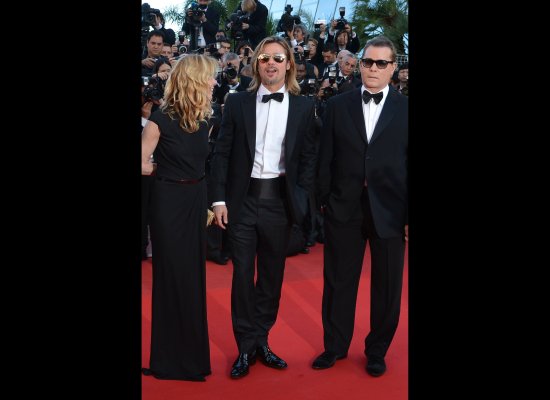Brad Pitt in Balenciaga