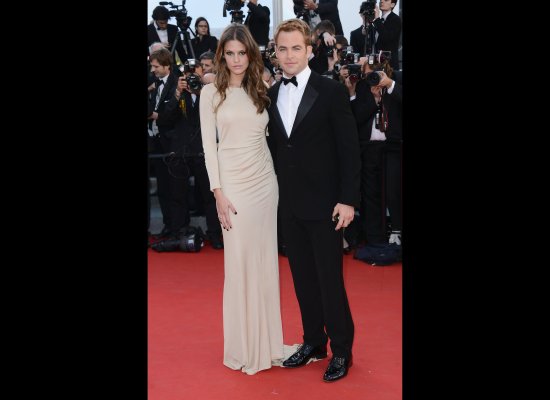 Chris Pine and Dominique Piek