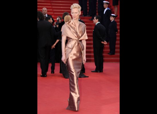 Tilda Swinton in Haider Akerman