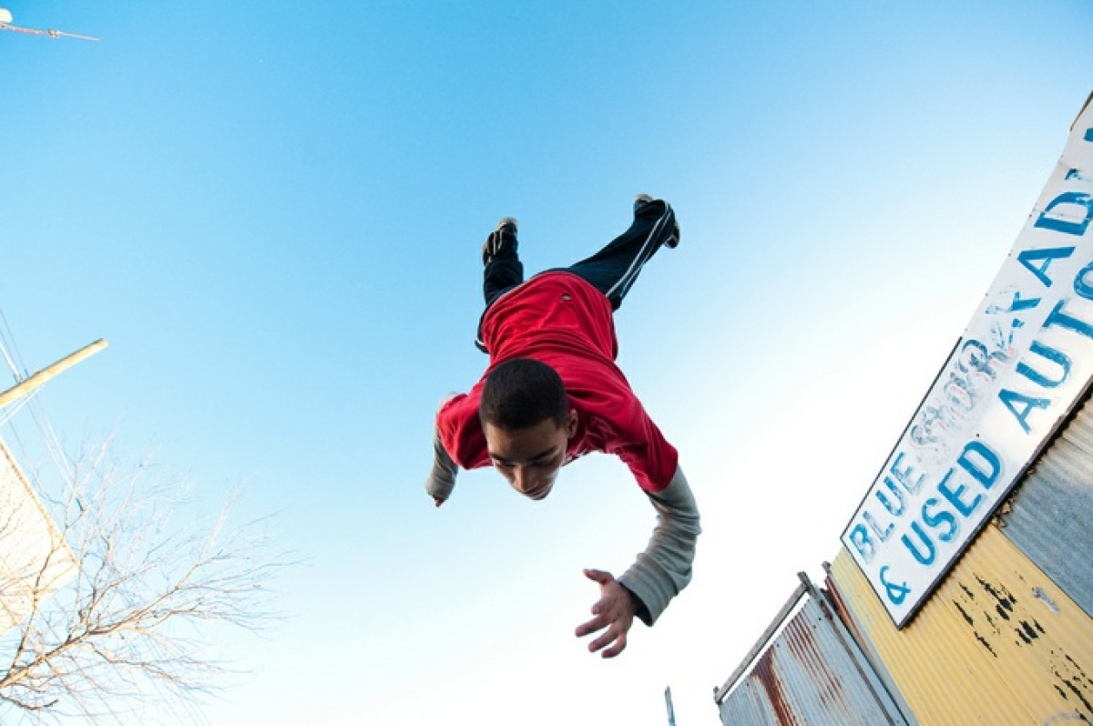 Chris Arnade's 'Jose The Amazing': Photographing Parkour In The Bronx