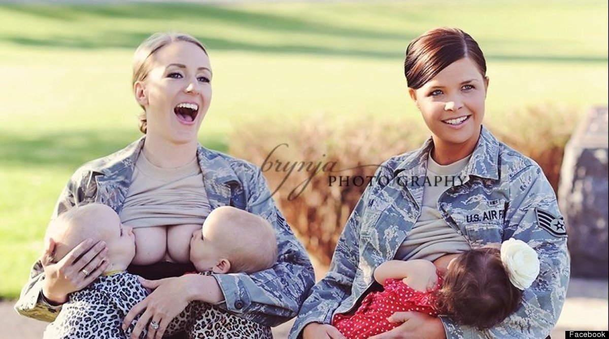 Breastfeeding Photos Of Terran Echegoyen Mccabe And Christina Luna 4257