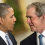 President Obama & former president George W. Bush