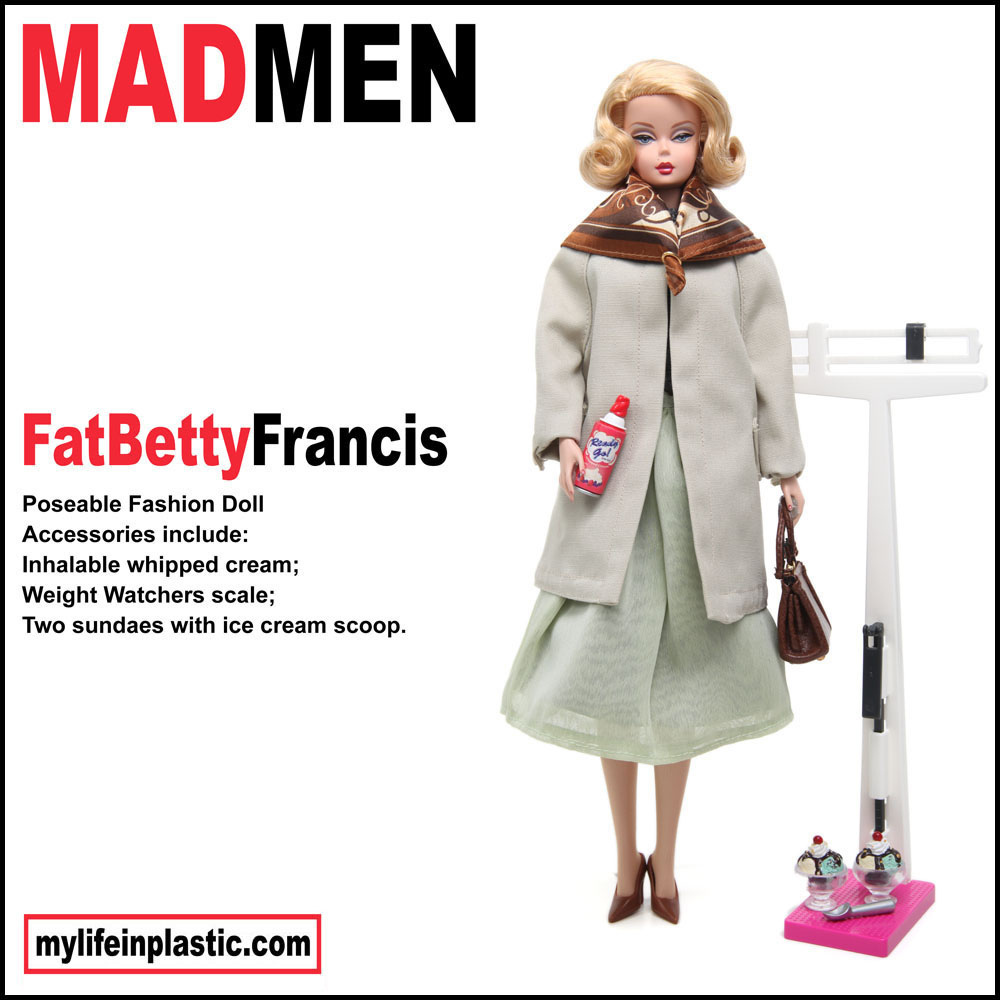 'Mad Men' Barbie Doll Photo Series Showcases Characters' Darker Sides