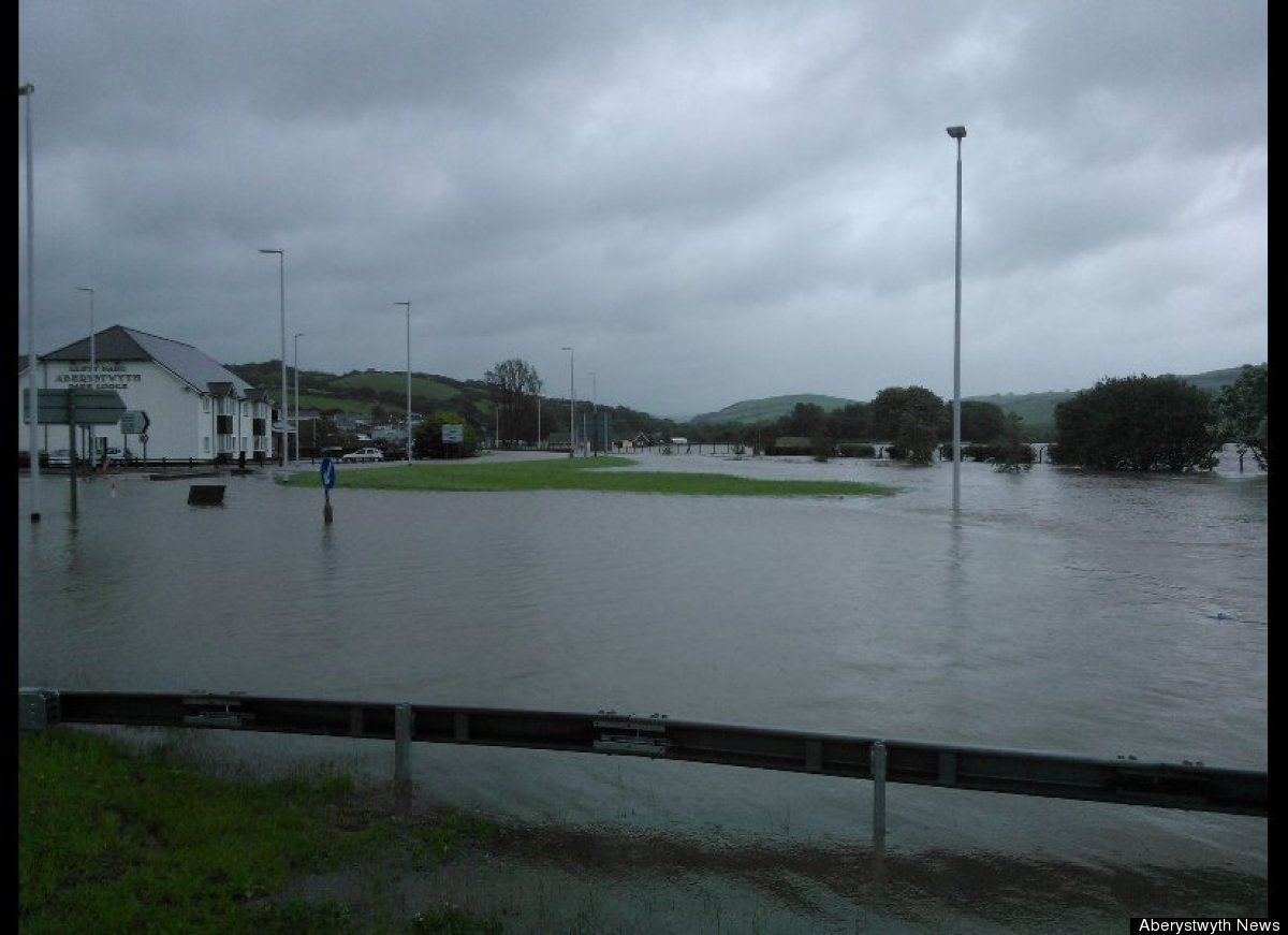 150 Rescued From Floods In Towns And Caravan Parks Near Aberystwyth