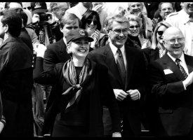 January 1990 at a Chicago Cubs game