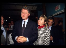 November 1991 on the campaign trail in New Hampshire