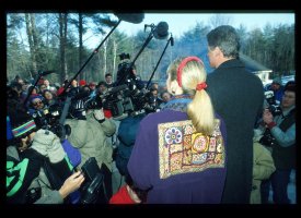 January 1992 on the campaign trail