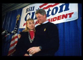 January 1992 at a New Hampshire news conference