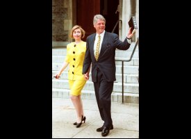 June 1994 outside the Foundry United Methodist Church