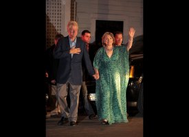 July 2010 at Chelsea's pre-wedding party