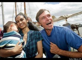 Reid Stowe returns after 3 years at sea, added June 18, 2010