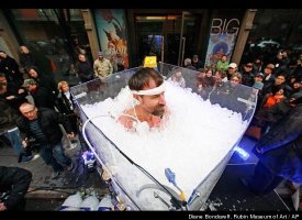 Wim Hof January 2008