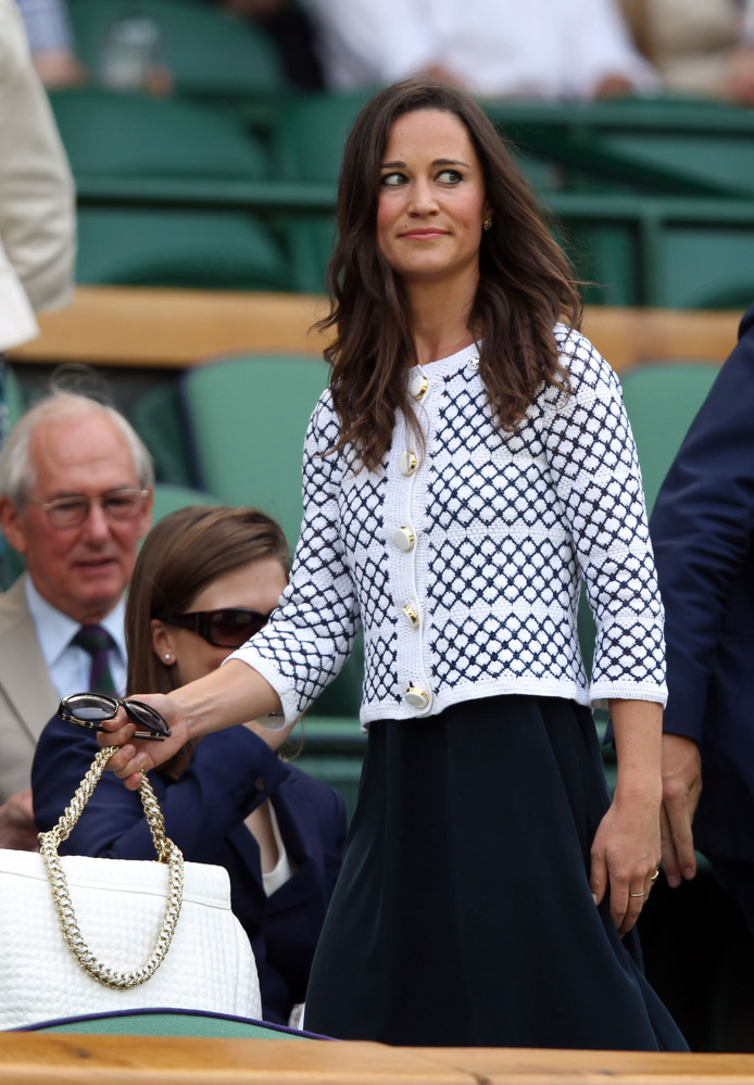 Pippa Middleton Spotted At Wimbledon In Prim Outfit (PHOTOS) HuffPost