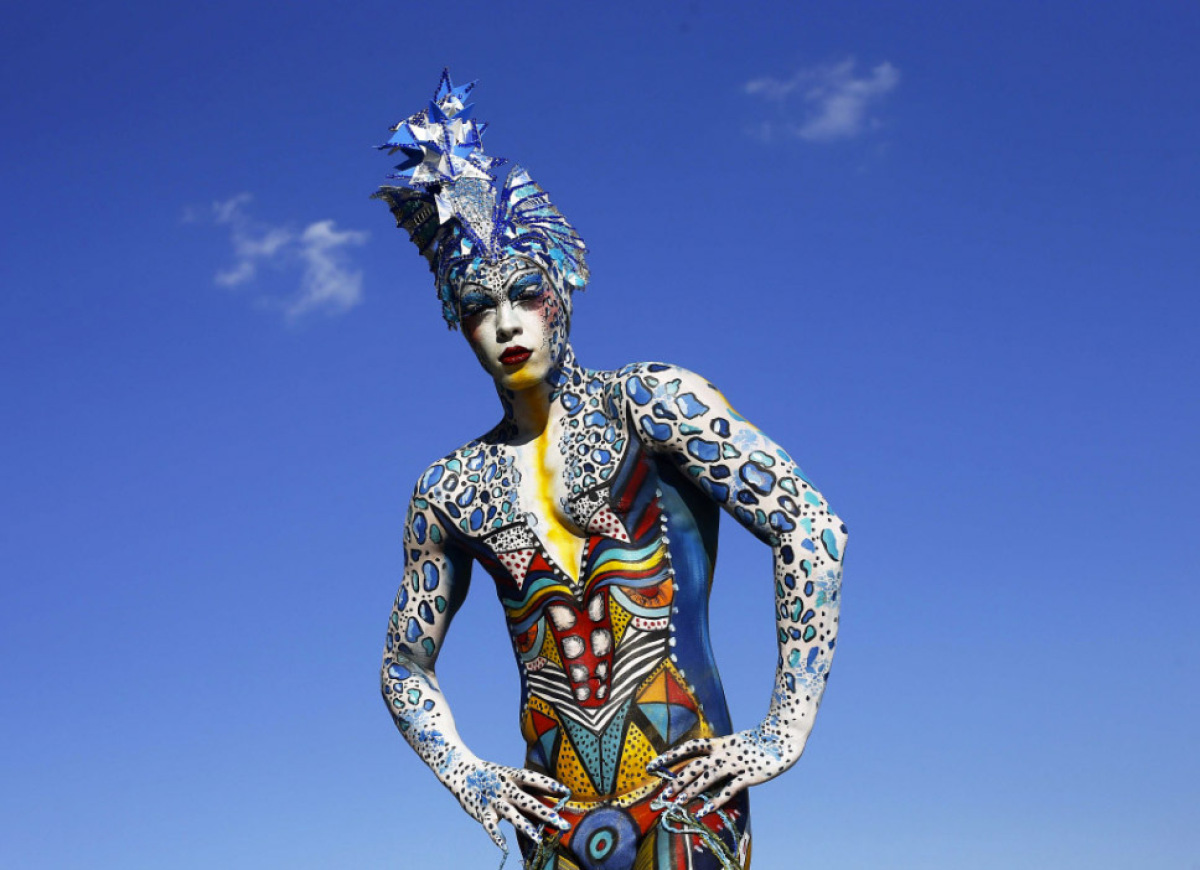 Best Photos of World Bodypainting Festival's - 2012
