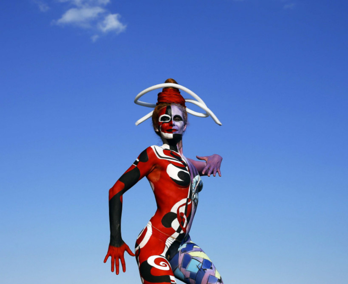 Best Photos of World Bodypainting Festival's - 2012