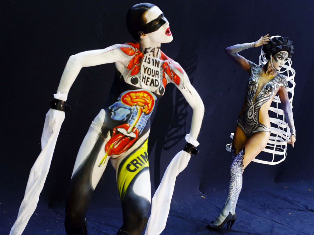 Best Photos of World Bodypainting Festival's - 2012