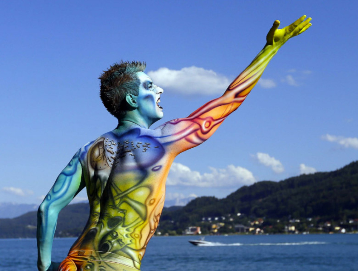 Best Photos of World Bodypainting Festival's - 2012