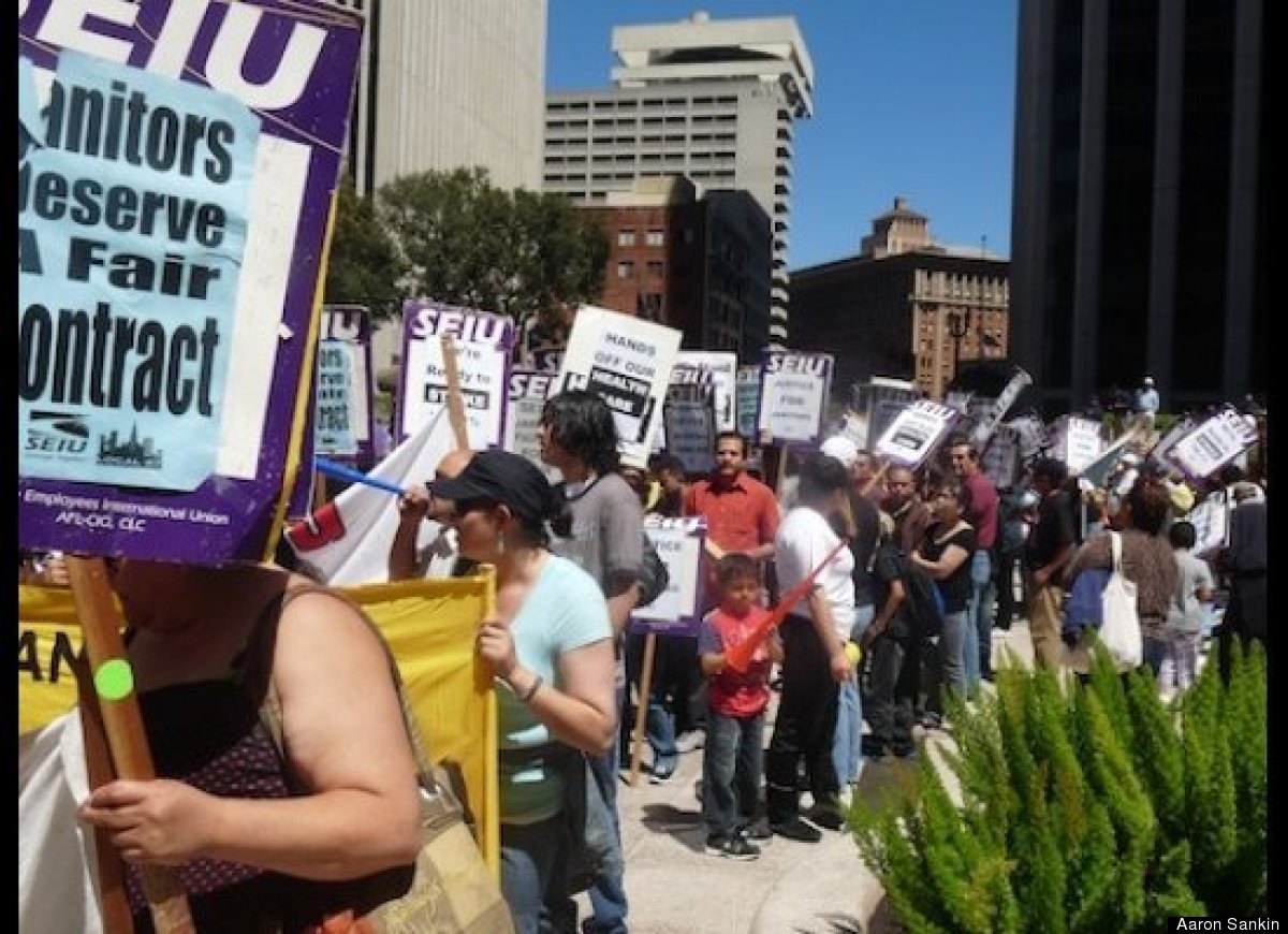 San Francisco Union Protest Snarls Downtown Traffic As Thousands Of