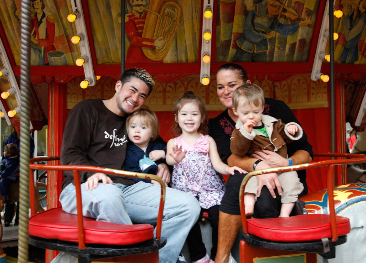 Beatie Family Photo During The Good Times