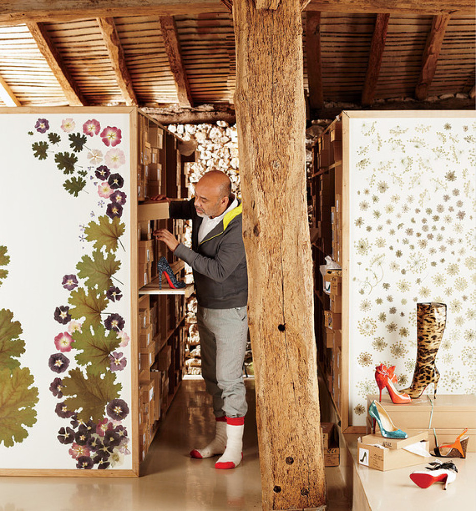 House Tour: Christian Louboutin\u0026#39;s House In France Holds 8,000 ...