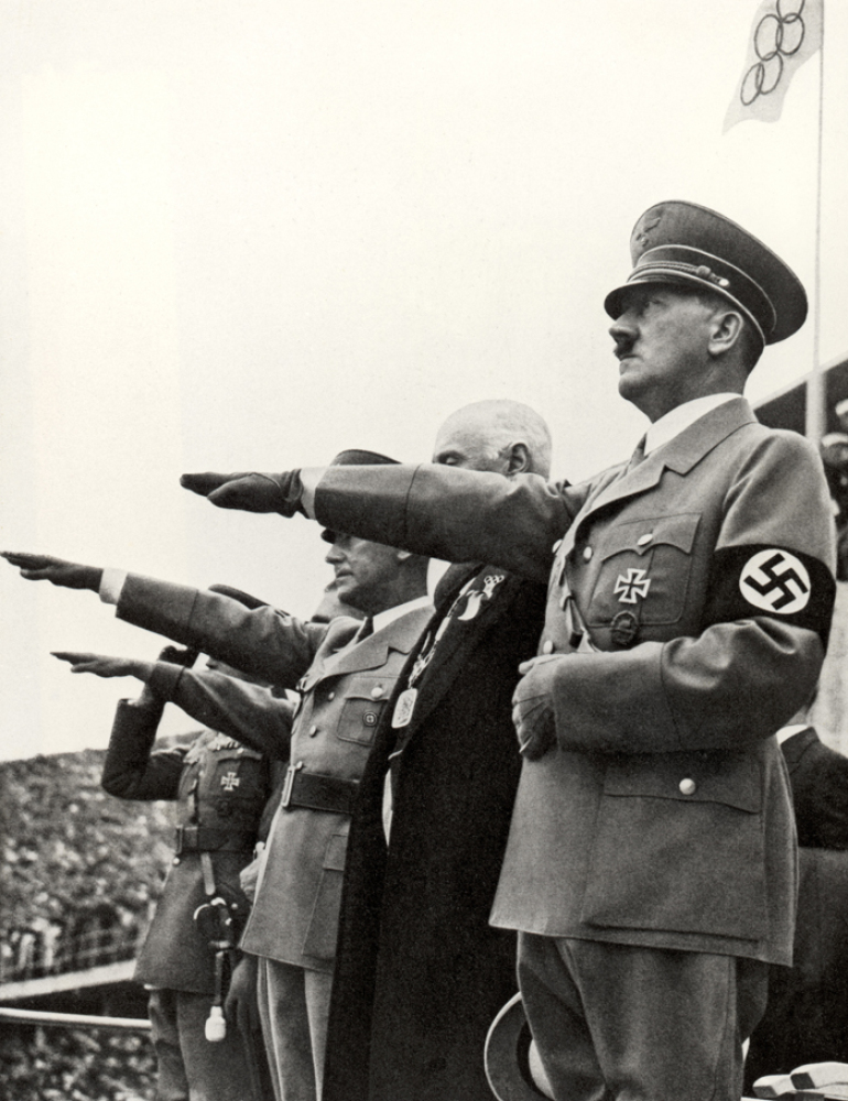 Check Out What Adolf Hitler Looked Like  on 8/1/1936 