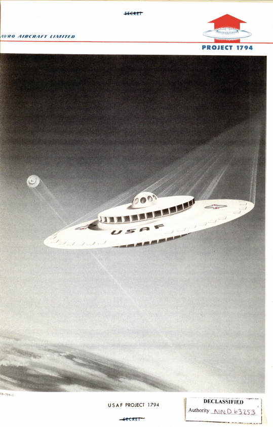Air Force Plans To Build Flying Saucer Declassified HuffPost
