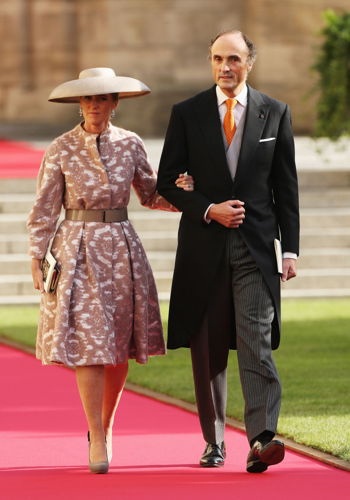   Prince Guillaume & Countess Stephanie De Lannoys Royal Wedding and Elie Saab Wedding Dress
