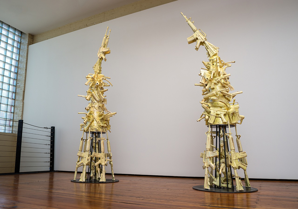 Gun Art Linda Lighton's 'Taking Aim' Series Explores Attraction And