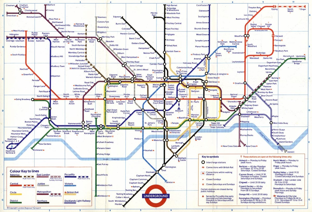 Night Tube Map Featuring 24 Hour Lines Released By London Underground