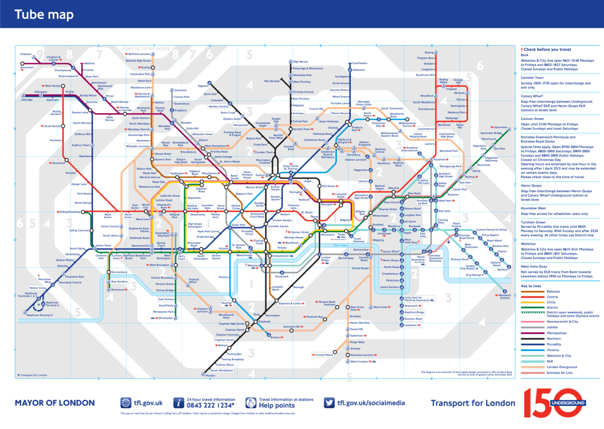 London Underground Tube Map Reveals Most Expensive House Prices By