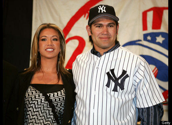 johnny damon ex wife. Wife of Yankee outfielder