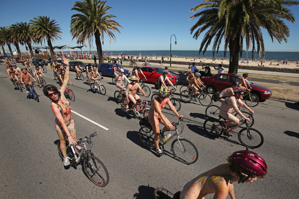 World Naked Bike Ride Australia 22