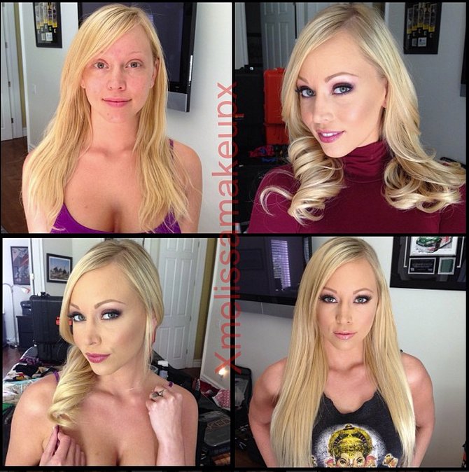 Pornstar before and afters